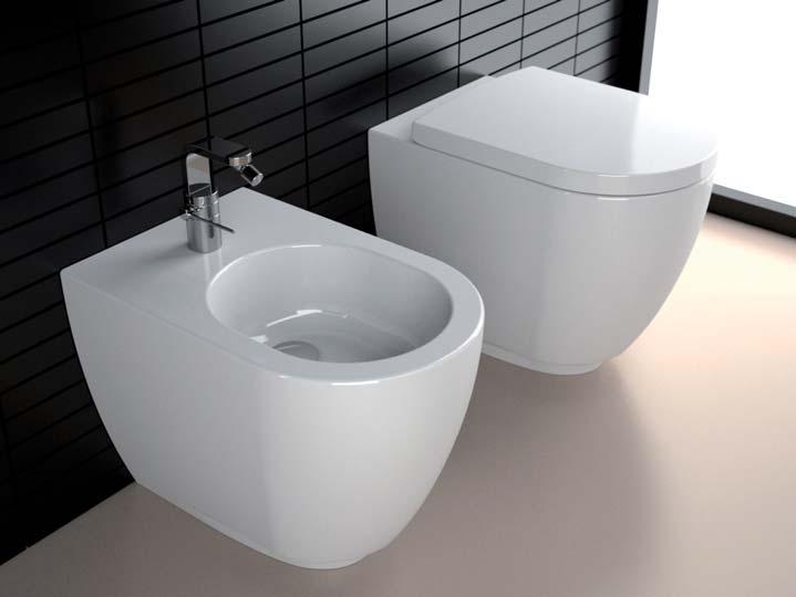 FUSION DESIGN: NILO GIOACCHINI BIDET VASI FUSION rappresenta la parte