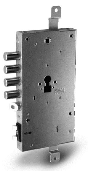 x1r Smart Si tratta di una serratura elettronica motorizzata, gestita da un potente microprocessore, appositamente sviluppata per essere installata su porte blindate.