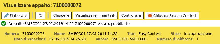 Il sistema verifica la correttezza dei dati inseriti e visualizza eventuali messaggio d errore; se