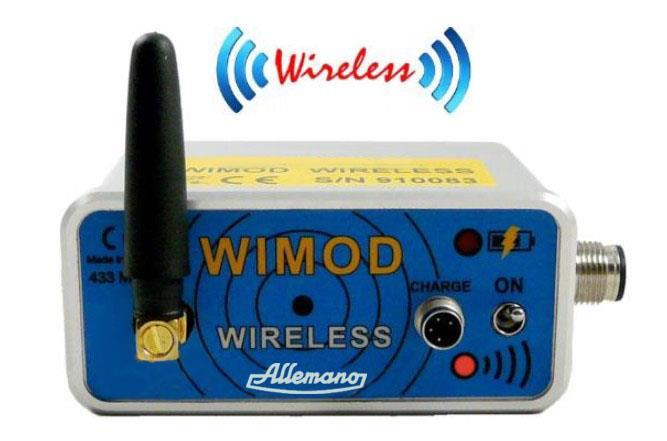 WIMOD Trasmettitore Wireless Wireless Transmitter Data Sheet: WIMOD.529.R8 Max distance 200 m Resolution ± 10.