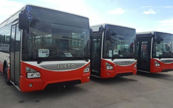 Nuovi Autobus Riduzione dell anzianità m edia del parco autobus Riduzione delle percorrenze annuali medie Minori costi di