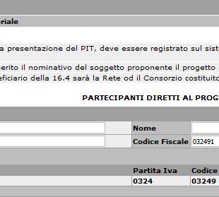 Denominazione, il Cognome e il Nome o in