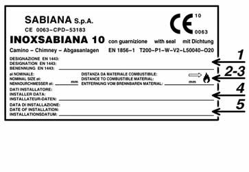 Il prodotto InoxSabiana 10 è certificato per il funzionamento ad umido. Di serie sono dotati di guarnizioni di tenuta.