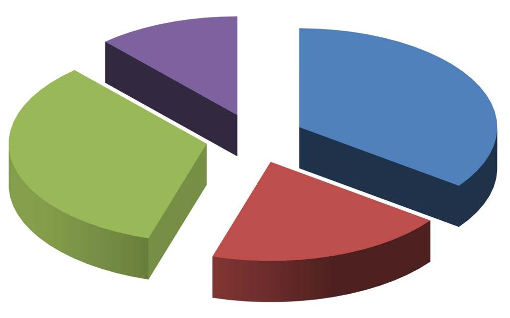 Cicli Integrati Impianti Primari spa BILANCIO DELL ESERCIZIO 2016 Investimenti per servizio anni 2003-2017 = 195,9ml. Generale SII; 22.810.955,09 ; 12% Acquedotto; 68.725.134,10 ; 35% Fognatura; 65.