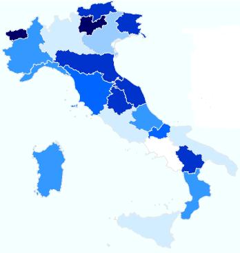 Una forte differenziazione regionale nell uso dei centri per l