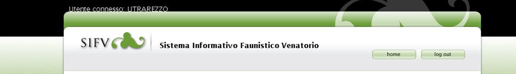 2) SIFV Sistema Informativo Faunistico Venatorio (in implementazione) b) Informatizzazione pratiche caccia Pratiche on-line Aggiornamento continuo anagrafe/albi Consultazione