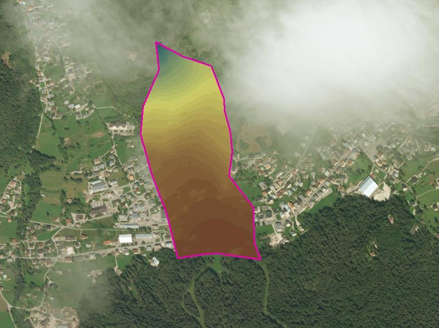 Fig. 2 Esempio di andamento morfologico