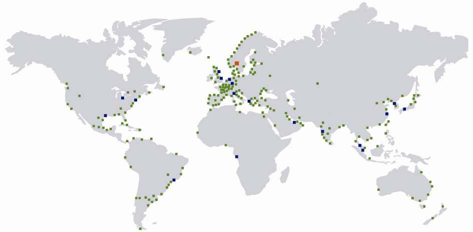 DNV worldwide Total: 6,100 employees 300 offices in 100 countries Management System Certification Corporate Responsibility Climate