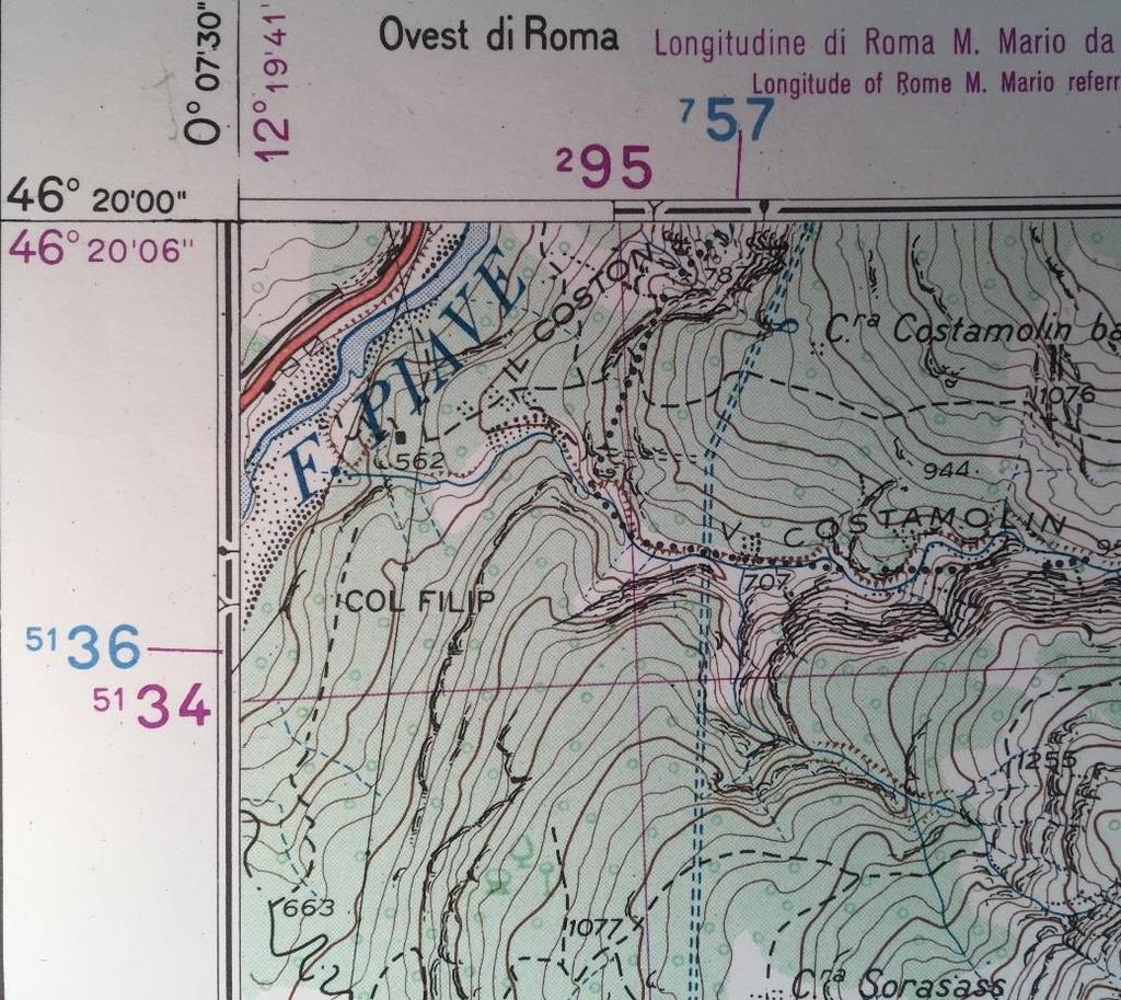 (2) UTM RIFERIMENTO PER IL RETICOLATO GB