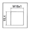 cromato M16x1 V = Full flow