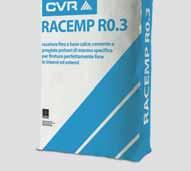 RACEMP r0.3 RACEMP r0.3 è una rasatura civile fine a base di calce idrata e cementi specifica per proteggere e portare a finitura intonaci di sottofondo.