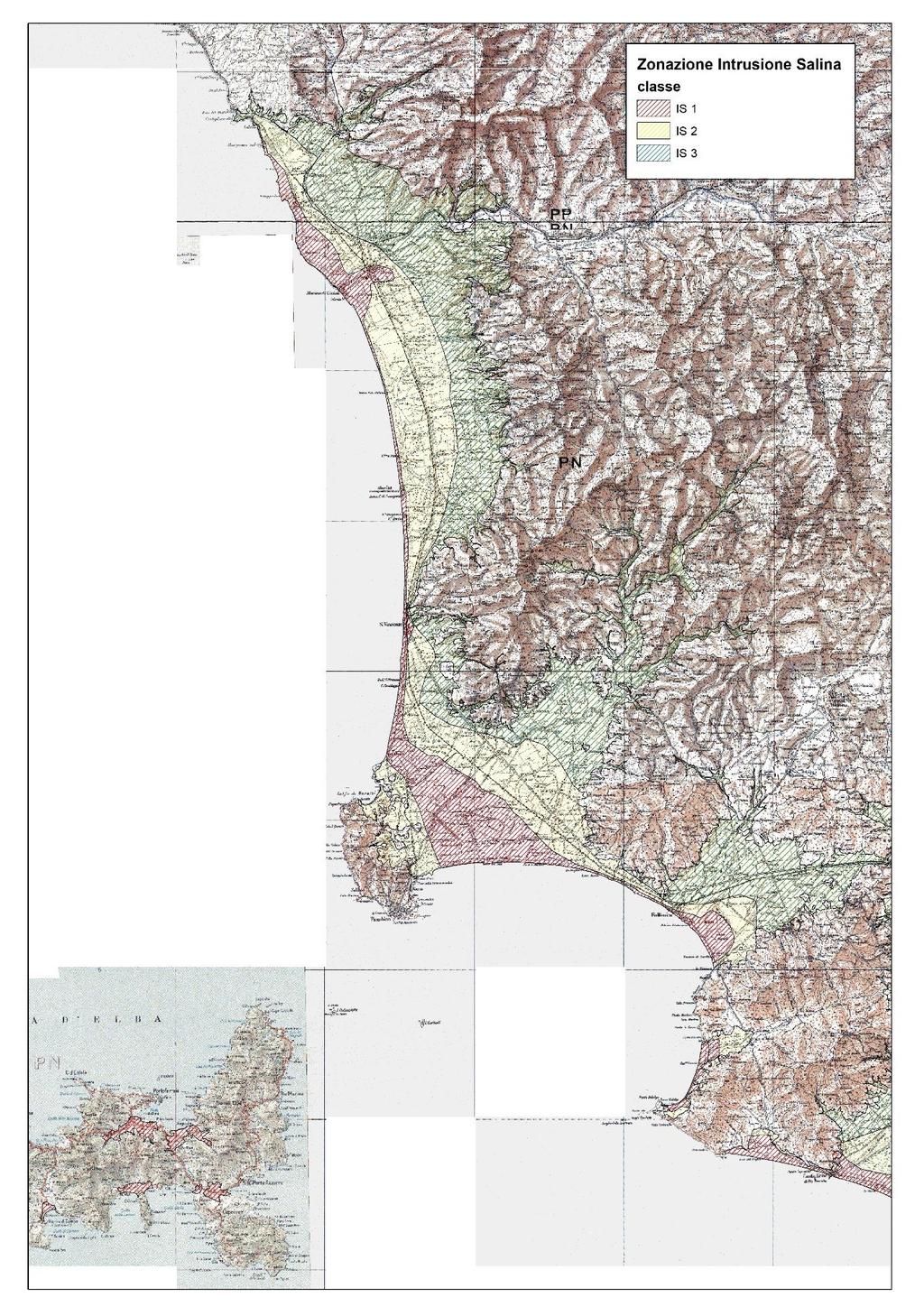ZONAZIONE INTRUSIONE SALINA TOSCANA COSTA 11