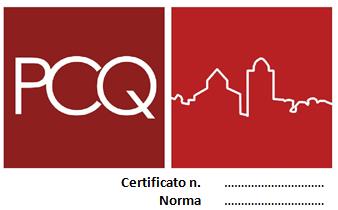 10. VERSIONI DEL MARCHIO PCQ E DEL MARCHIO ACCREDIA Di seguito sono riportate