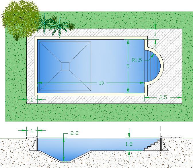 ..... Tarquinia (Viterbo) Oggetto: Preventivo / contratto costruzione piscina 10 x 5 con scala romana opere murarie comprese Documento del: 02/04/2013 - Questo preventivo annulla i precedenti.