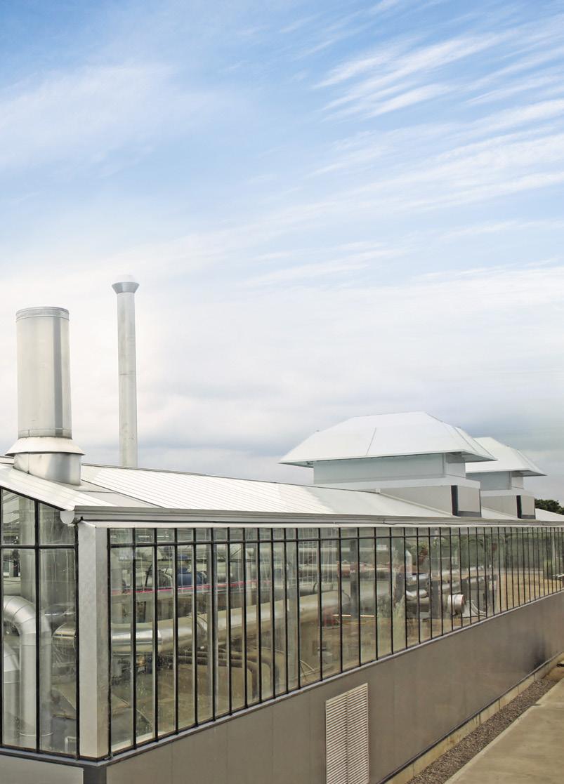 27 Gli impianti di cogenerazione ECOMAX Greenhouse assicurano la produzione simultanea di energia elettrica, energia termica e CO 2.