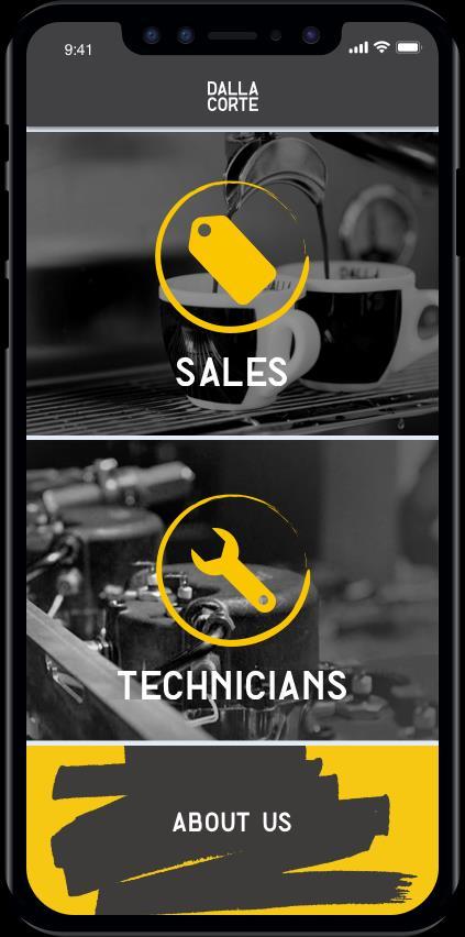 #app #App sales/technicians #sviluppo cross