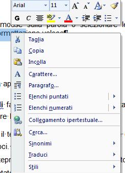 Stili Gli stili sono dei set che, applicati ad un testo, lo modificano cambiandone l allineamento, il carattere, la dimensione, il paragrafo e il colore.