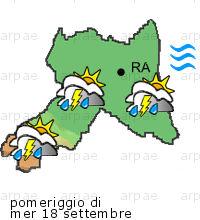 bollettino meteo per la provincia di Ravenna weather forecast for the Ravenna province costa coast Temp MAX 31 C 29 C 28 C 0mm Vento Wind 27km/h 30km/h 34km/h costa coast Temp.