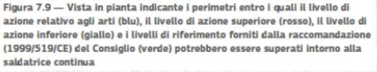 L approccio metodologico alla valutazione A conclusione del processo di valutazione dell esposizione la Guida propone di illustrare, mediante rappresentazione grafica in pianta, i perimetri di