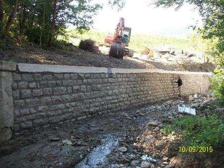 idrauliche di bonifica Torrente Vesale