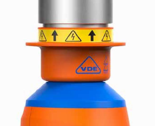 UNICO NEL MONDO La nostra serie Orange di utensili idraulici a batteria per taglio e crimpatura sono i primi strumenti al mondo in grado di offrire protezione da scosse elettriche fino a 1000 V.