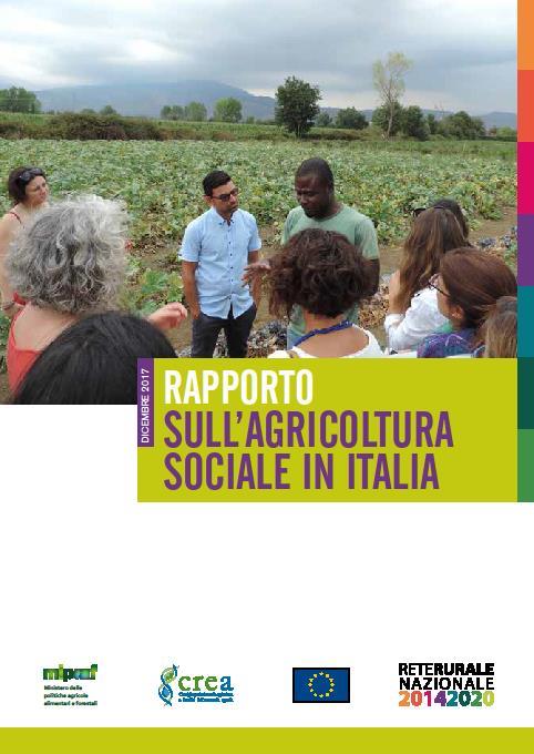 L agricoltura sociale in Italia Scarsità di informazioni, provenienti da diverse fonti e raccolte per finalità differenti in periodi e con modalità non omogenee (mappa) Necessità