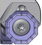 4 geometrie di inserto e 1 solo corpo fresa! Scegli la soluzione migliore per le tue esigenze di lavorazione.