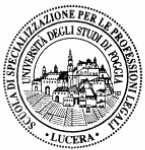 UNIVERSITÀ DI FOGGIA SCUOLA DI SPECIALIZZAZIONE PER LE PROFESSIONI LEGALI - LUCERA ANNO ACCADEMICO 2013/2014 PROGRAMMA DELLE ATTIVITA DIDATTICHE E PIANO DI STUDI PER L A.A. 2013/2014 RELATIVO AL I ED AL II ANNO DELL INDIRIZZO GIUDIZIARIO-FORENSE.