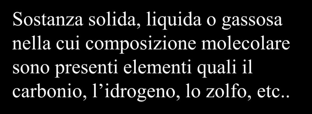 (esplosivi) Combustibile Classi di