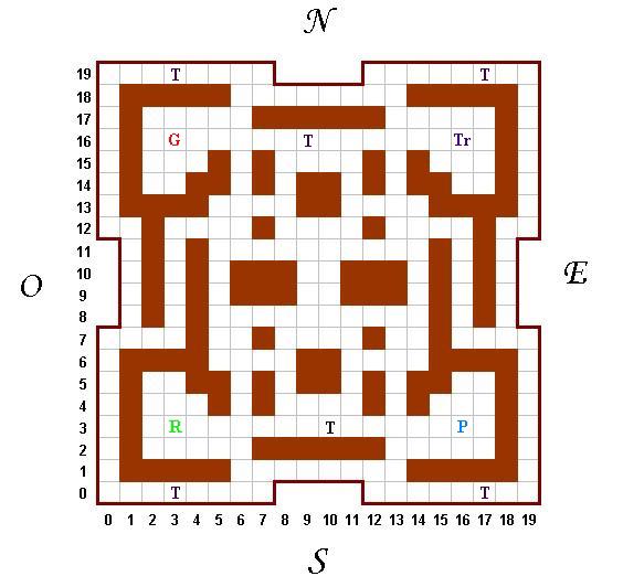 dove X e Y stanno ad indicare le coordinate attuali e LP il numero di Punti-Vita rimanenti. 4.