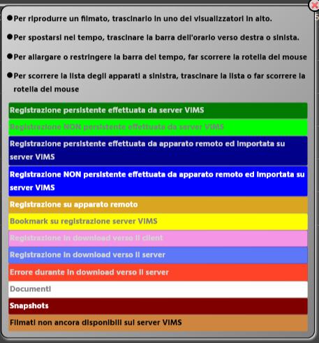 in automatico dalla SD la registrazione mancante. I risultati mostrano per ciascuna telecamera tutte le registrazioni disponibili nella fascia temporale selezionata.