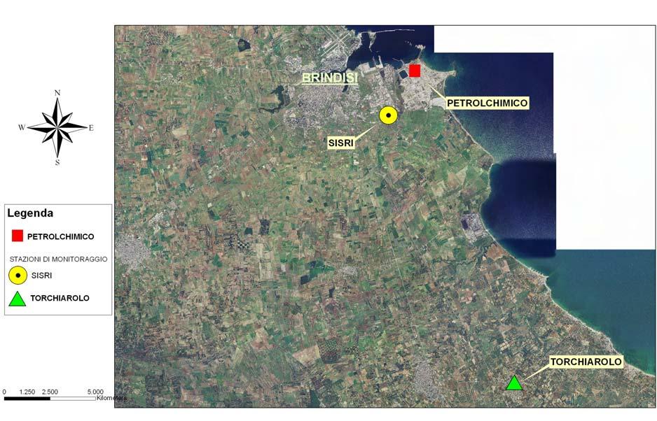 Tabella 2 Stazioni fisse reti ENEL ed EDIPOWER STAZIONE 1 Villanuova Nuova 2 C.