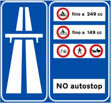 B - Strada extraurbana principale: strada a carreggiate indipendenti o separate da spartitraffico invalicabile, ciascuna con almeno due corsie di marcia e banchina pavimentata a destra, priva di