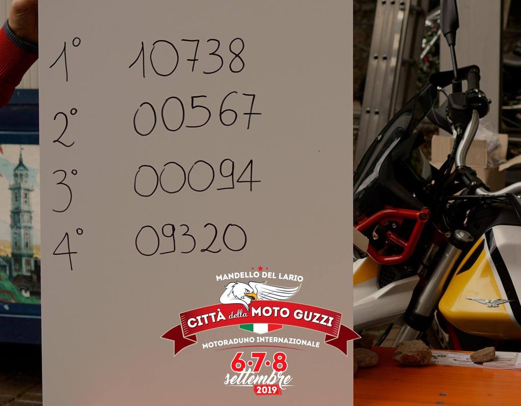 biglietti venduti 5 A fare gli onori di casa è stato il Comitato Motoraduno Internazionale Città della Moto Guzzi, composto dal Moto Club Carlo Guzzi, il primo che fu condotto anche dall