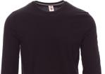 Men s long-sleeved crew neck t-shirt, with 1.
