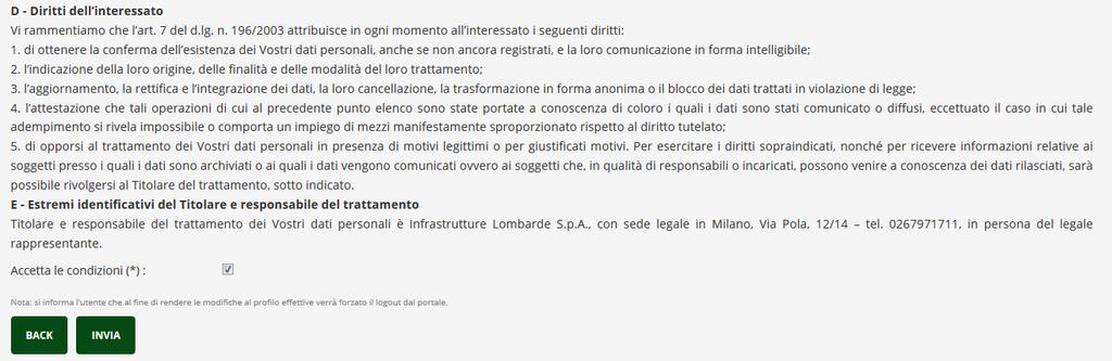 Aggiornamento 17/09/2019 Guida ai servizi CENED Certificatore energetico Fig.