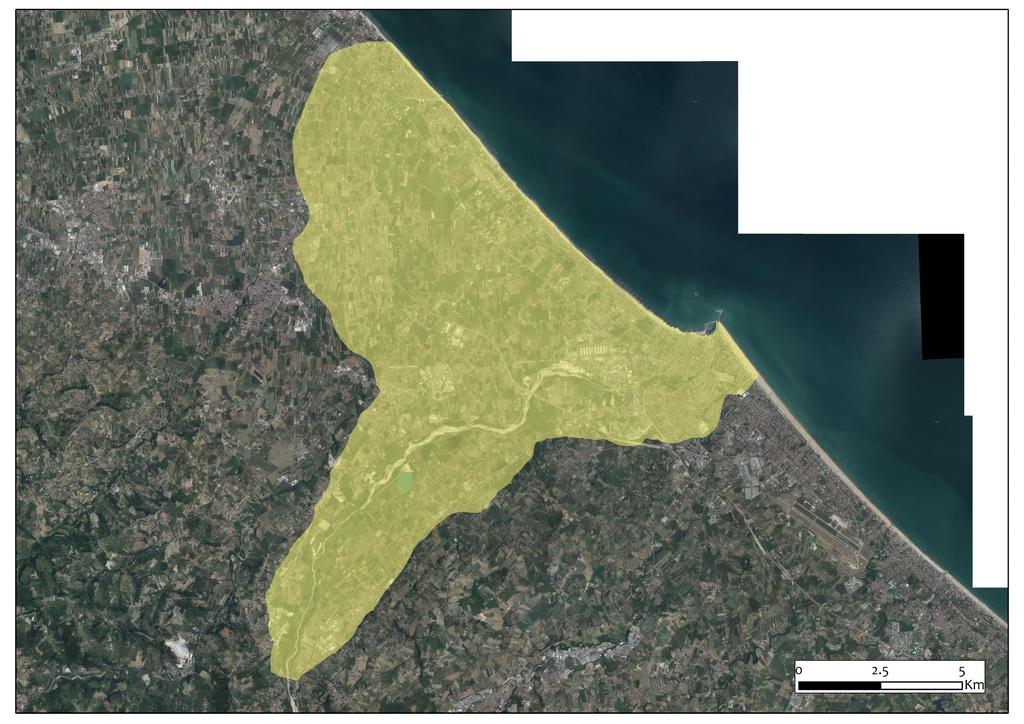 Bellaria Conoide del Marecchia prelievo da pozzi di circa 30 M m 3 /anno la fornitura di acqua potabile viene anche