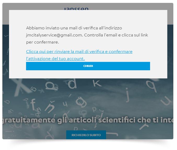 Come Registrazione recuperare tramite la MAIL FormDI VALIDAZIONE Ora entra nella tua casella di posta e clicca sul link della mail che