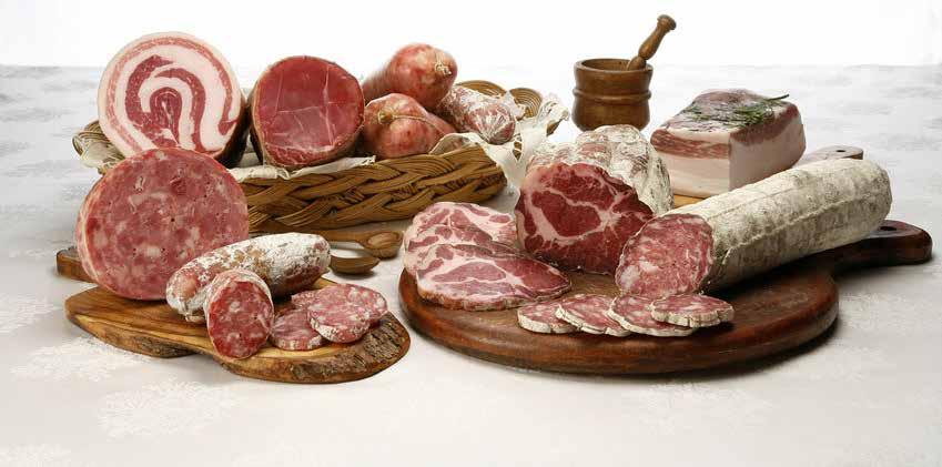 SPECK 13559 Speck ½ vac. kg. ca. 2,5 kg. 13,65 13715 Lardo di norcia traditionale kg. ca 1kg. 16,50 COPPA PARMA 3334 Coppa parma kg. ca. 2 kg. ca. 6 kg.