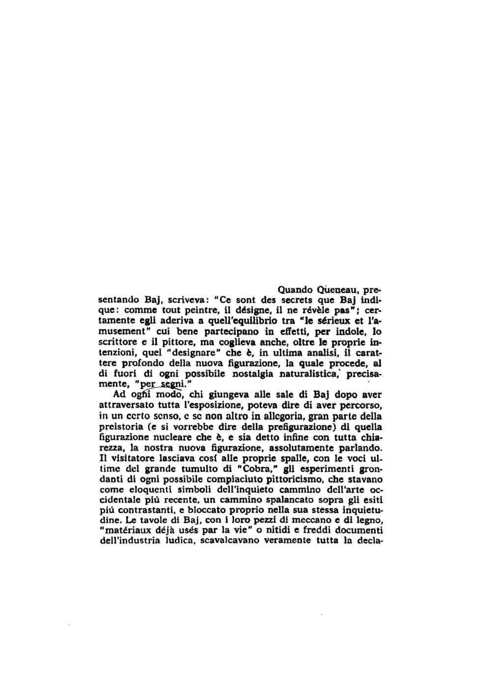 Edoardo Sanguineti da: Per una nuova figurazione in "il verri", 1963 (3) [.