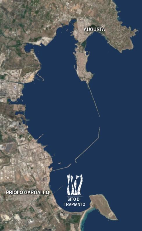 3.3 Caso studio del trapianto di P. oceanica di Augusta-Priolo 3.3.1 Contesto L intervento di riforestazione con Posidonia oceanica è stato condotto dal 2012 al 2015 nell ambito del Progetto di