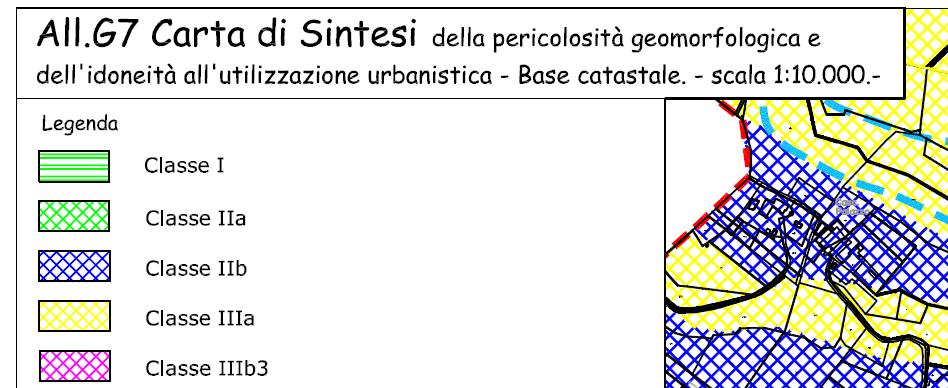 VARIANTE INTRODOTTA Estratto dalla carta di sintesi su base catastale - All.