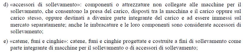 Scelta, uso e controllo degli accessori di