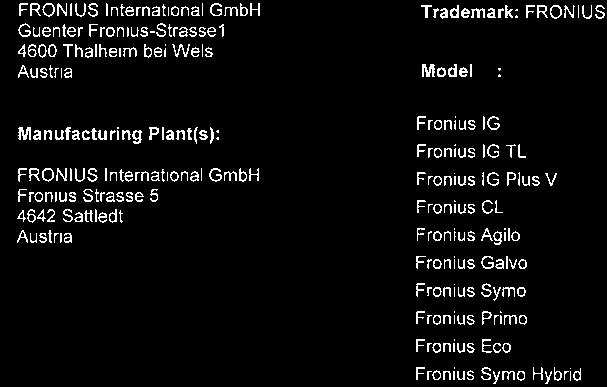 / 4 TECNOLOGIA FRONIUS PRODUZIONE IN EUROPA / Per garantire l affidabilità dei propri prodotti, Fronius sottopone a continui test di qualità tutte le componenti elettroniche interne degli