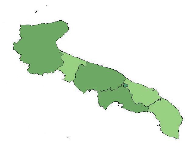 Addetti delle unità locali delle istituzioni pubbliche per provincia. addetti Censimento IP su abitanti 2011 (valori per 1.