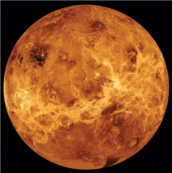 Venere è il pianeta più simile alla Terra per dimensioni e densità.