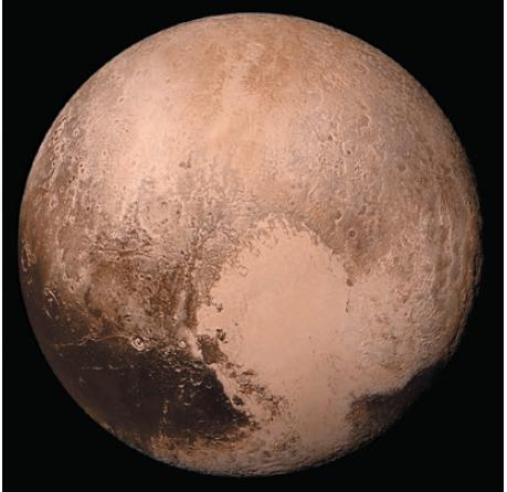 7. Il caso di Plutone Plutone fu scoperto nel 1930. Si trova ai limiti del Sistema solare, a una distanza di circa 5,9 miliardi di kilometri dal Sole. Ha dimensioni più piccole di quelle della Luna.