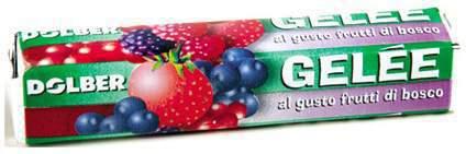 CARAMELLE X24PZ GELEE FRUTTA DOLBER STICK