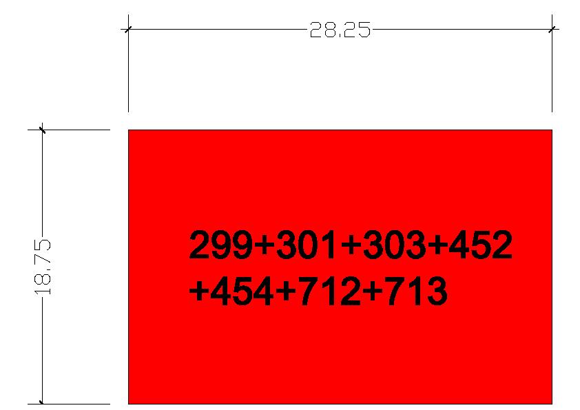 Allegato Scheda 1 (Art. 10 NAPP ) Ripartizione delle quantità edificatorie per le particelle assegnate al comparto 3 Area comparto edificabile: m 28.25 x m 18.75 = m 2 529.
