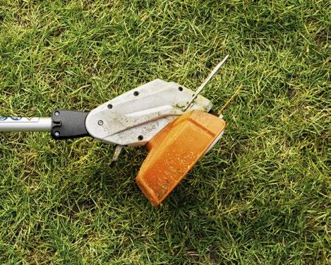 Campi di impiego della batteria // Prodotti a batteria STIHL La sostituzione dei coltelli è facile e rapida.